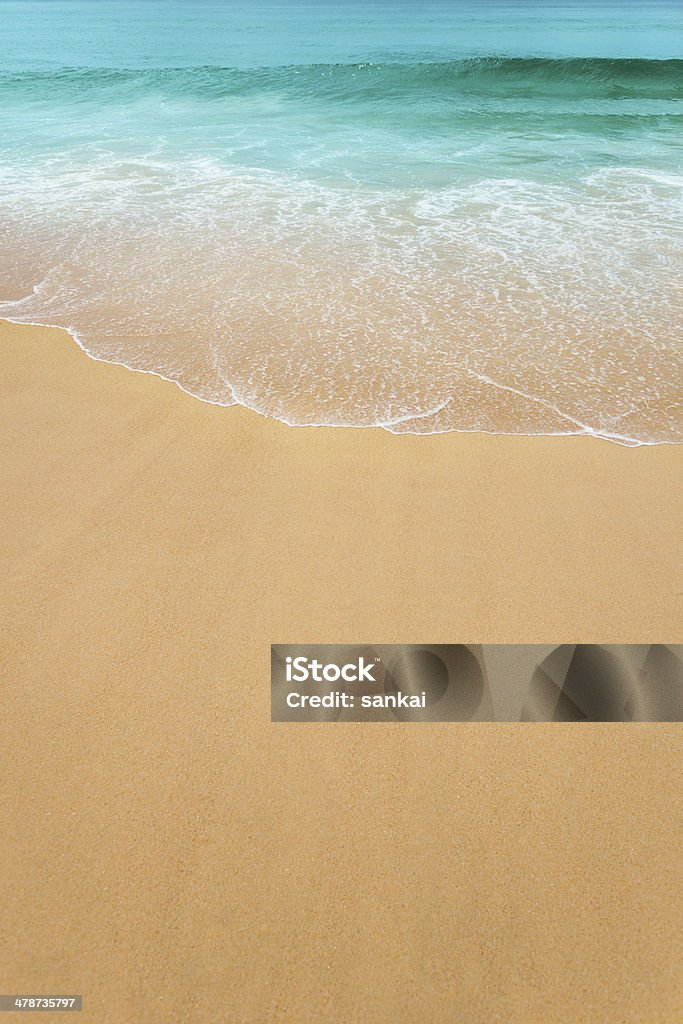Тропические моря и пляж с песком прозрачный - Стоковые фото Азия роялти-фри