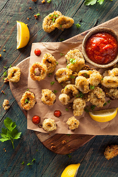 istock Homemade Breaded Fried Calamari 478736120