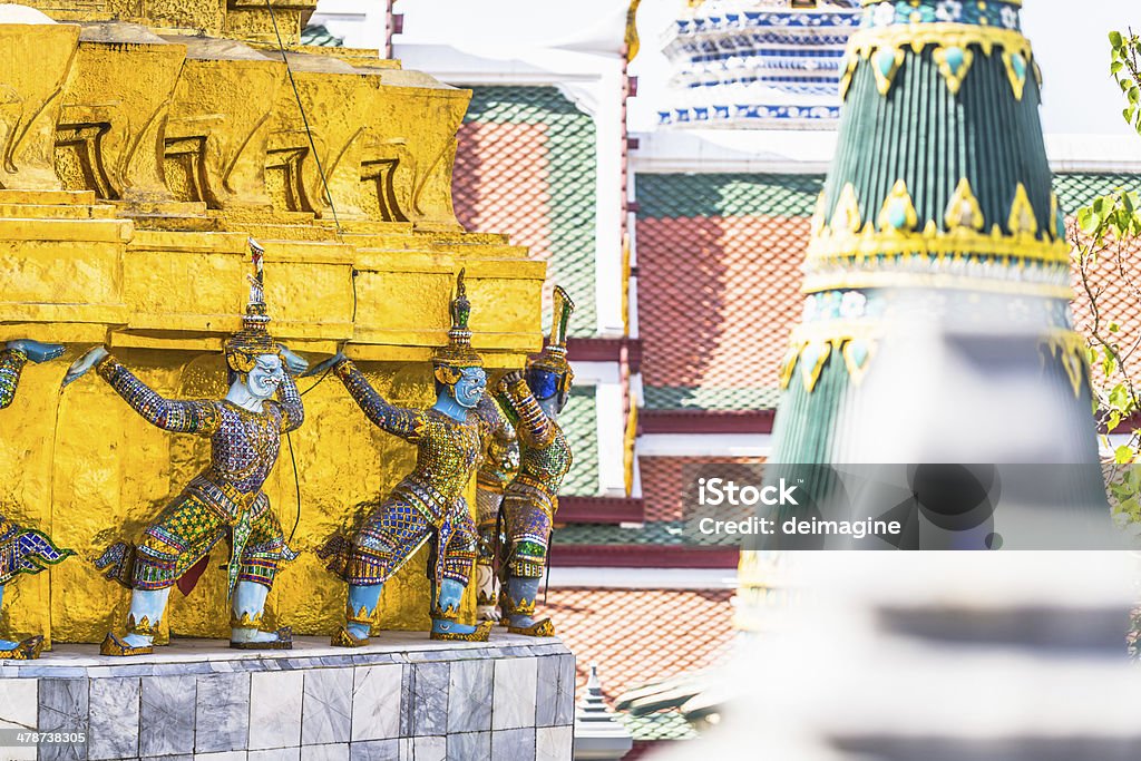 Grand Palais à Bangkok - Photo de Architecture libre de droits