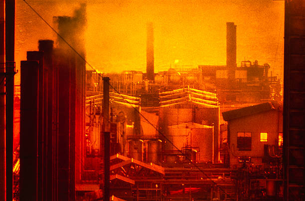 istock Oil Refinery At Sunset 478739076