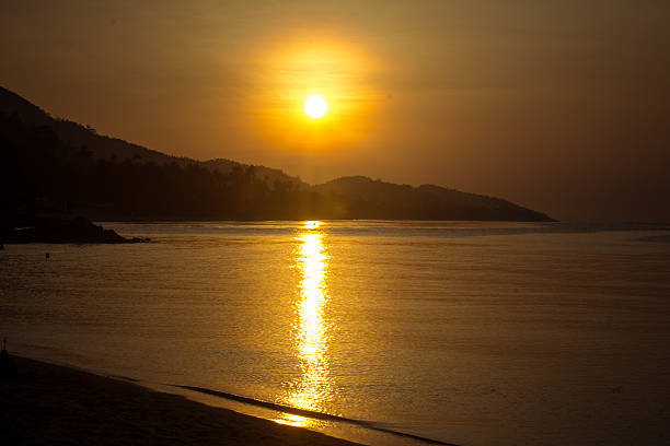 istock Beautiful sunset above the sea on island 478739092