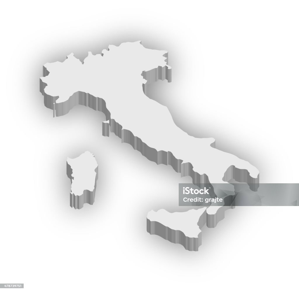 Italia - Foto de stock de Fondo blanco libre de derechos