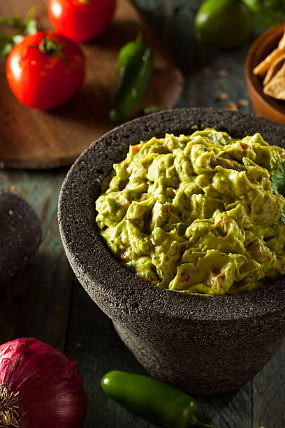 istock Homemade Fresh Guacamole and Chips 478740302