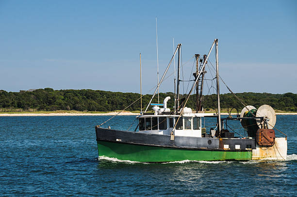 istock Green Fishing Trawler 478740742