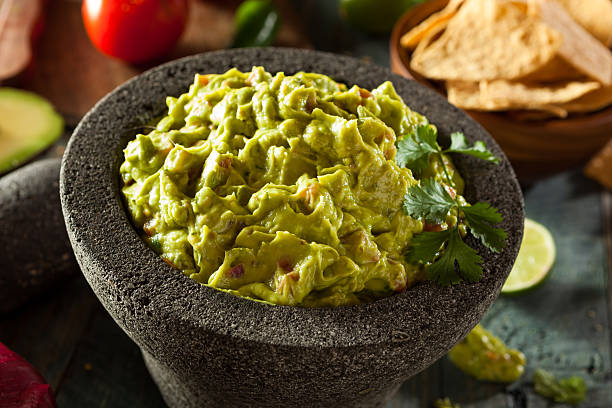 istock Homemade Fresh Guacamole and Chips 478741200