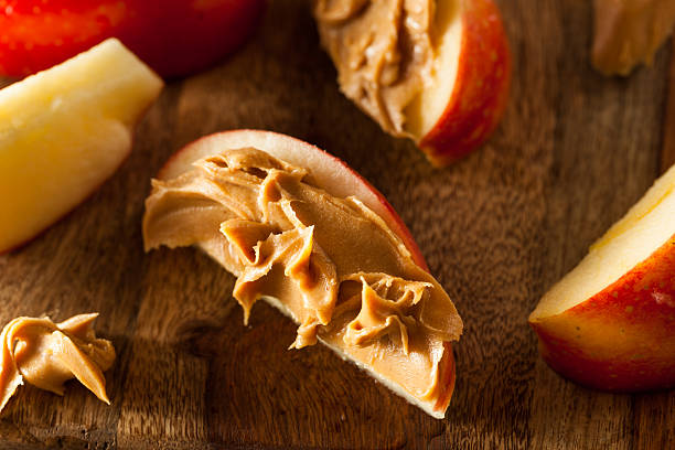 istock Organic Apples and Peanut Butter 478741218