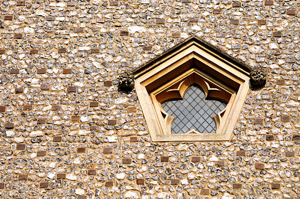 Three church windows