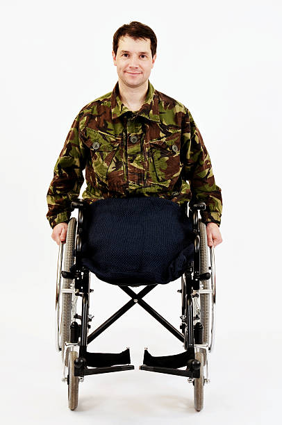 istock Amputee Soldier In Wheelchair 478743105