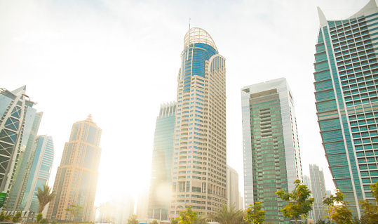 Skyscrapers view form Dubai. Image taken during Dubai Istockalypse in UAE