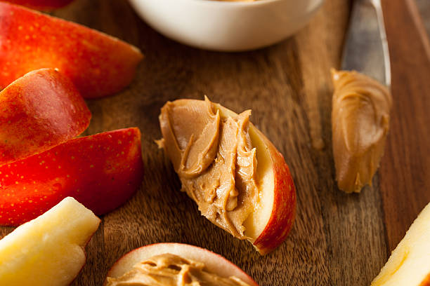 istock Organic Apples and Peanut Butter 478743968