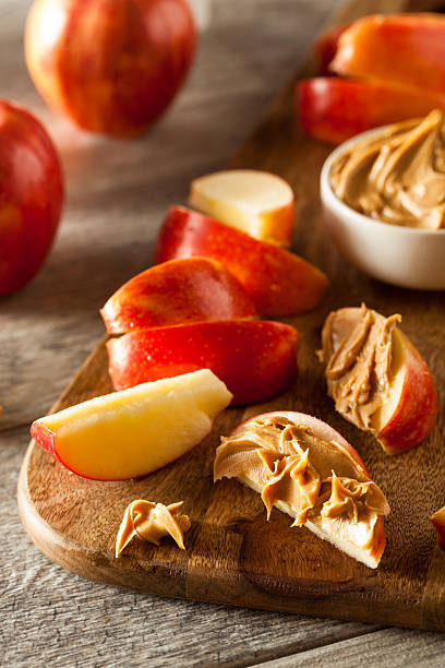 istock Organic Apples and Peanut Butter 478743970