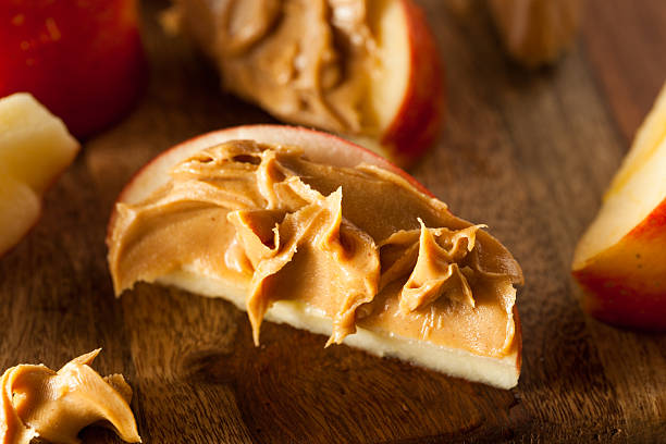 istock Organic Apples and Peanut Butter 478744082