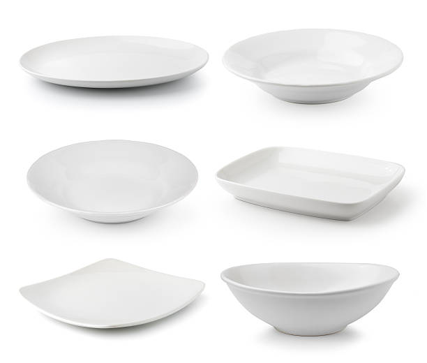 istock white ceramics plate and bowl isolated on white background 478745008