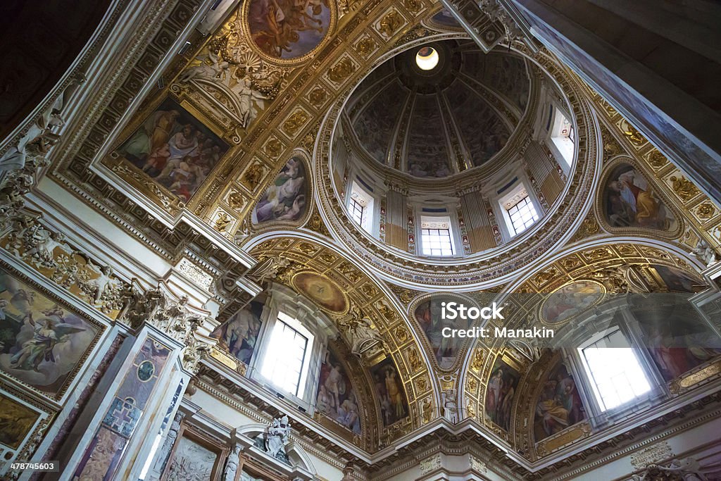 Techo De La Iglesia De Santa Maria Maggiore En Roma Foto de stock y más  banco de imágenes de Basílica de Santa María la Mayor - Roma - iStock
