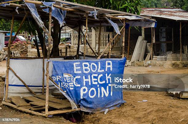 Ebola Check Point Stock Photo - Download Image Now - Ebola, Sierra Leone, Africa
