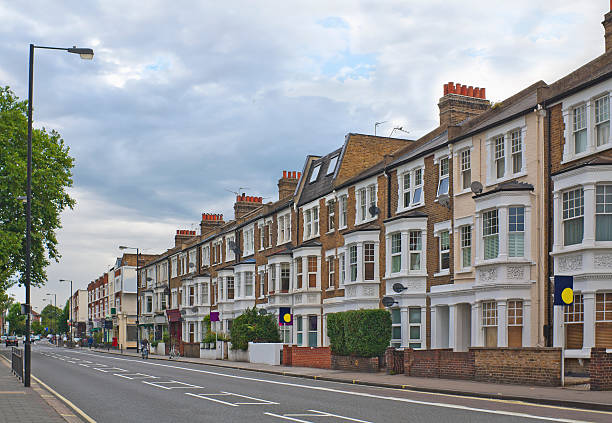 Fulham Palace Road in London, England