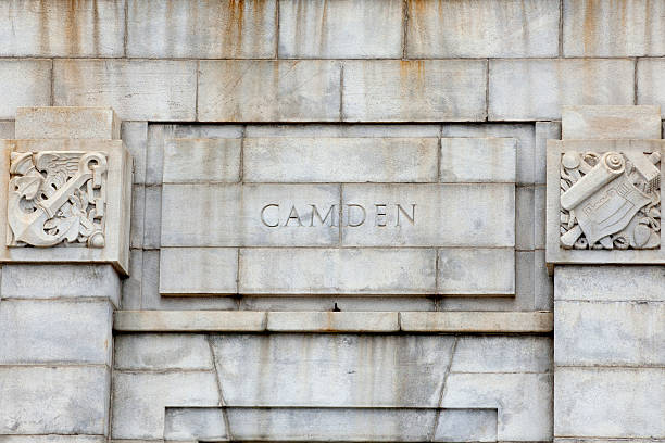 Camden on the Ben Franklin Bridge