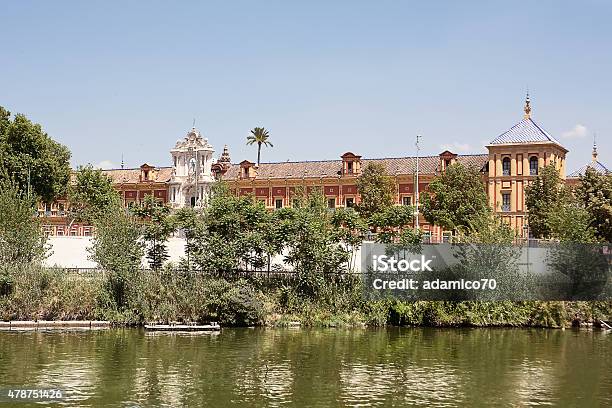 Palace Of St Telmo In Sevilla Stock Photo - Download Image Now - 2015, Andalusia, Architecture