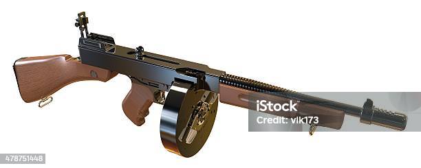 Machine Gun Stock Photo - Download Image Now - 2015, Gun, Horizontal