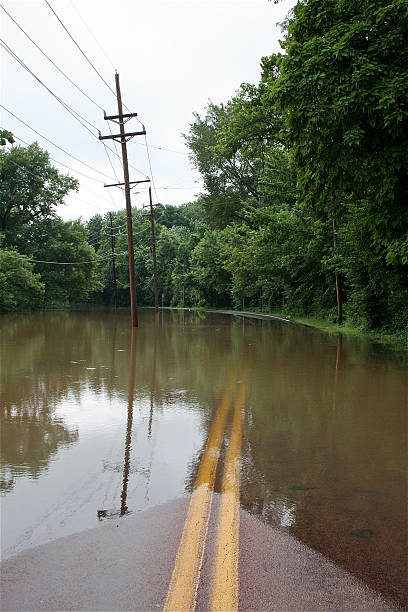 Flooded Road, Eastern Missouri