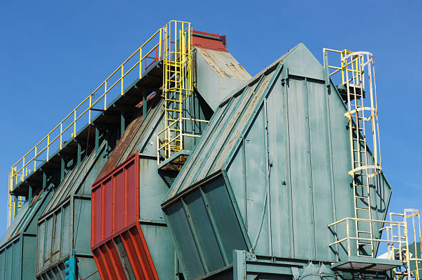 istock Redwood Sawdust Elevator at Lumber Mill 478759317
