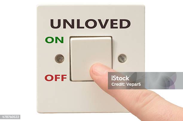 Dealing With Unloved Turn It Off Stock Photo - Download Image Now - 2015, Adult, Decisions