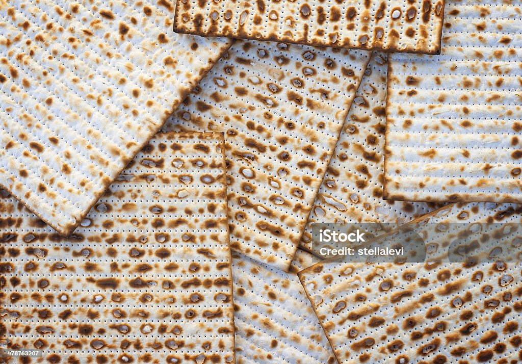 Matzo pain fond - Photo de Pâque juive libre de droits