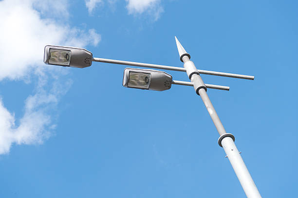 istock Street lamp and blue sky 478764512