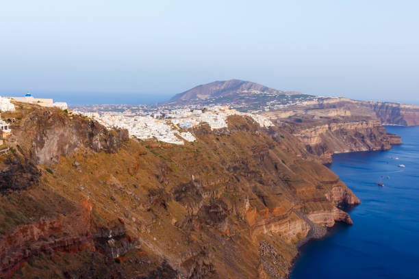 istock Fira village building details in Santorini 478766095