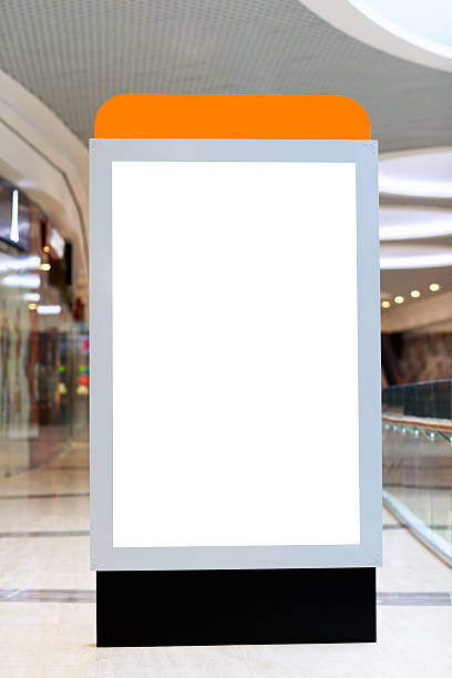 istock Citilayts with blank screen stands in a megastore 478769419
