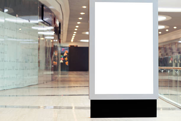 istock Citilayts with blank screen stands in a megastore 478769545