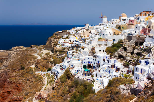 istock Oia village  in Santorini, Greece 478770883