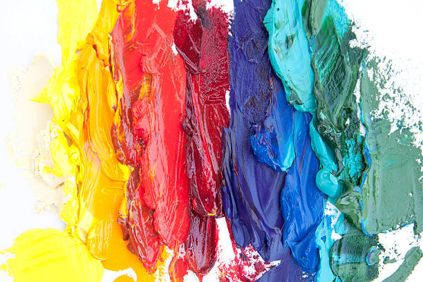 istock Abstract Painting of a Rainbow 478774582