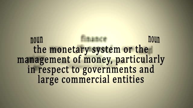 Definition: Finance