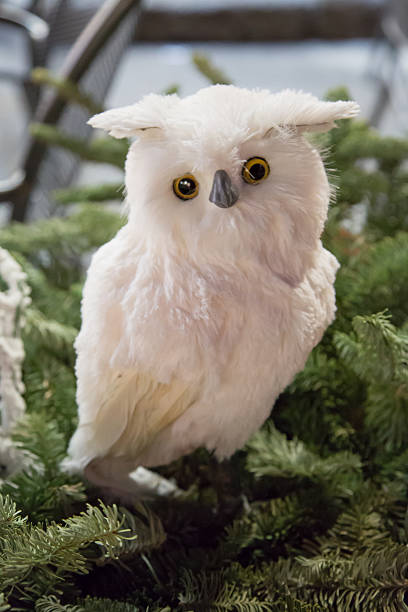istock Christmas Decoration white Owl 478775484