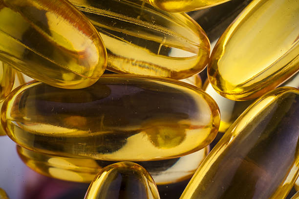 istock Shark liver oil pills close up 478775819