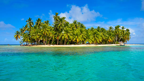 istock Paradise Tropical Island - San Blas archipelago in Panama 478776402