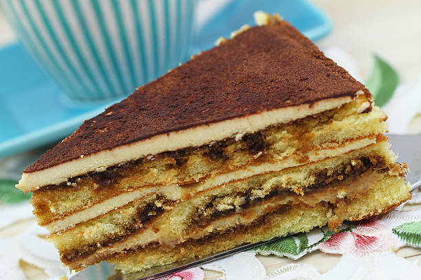 istock Tiramisu cake, close up 478779755