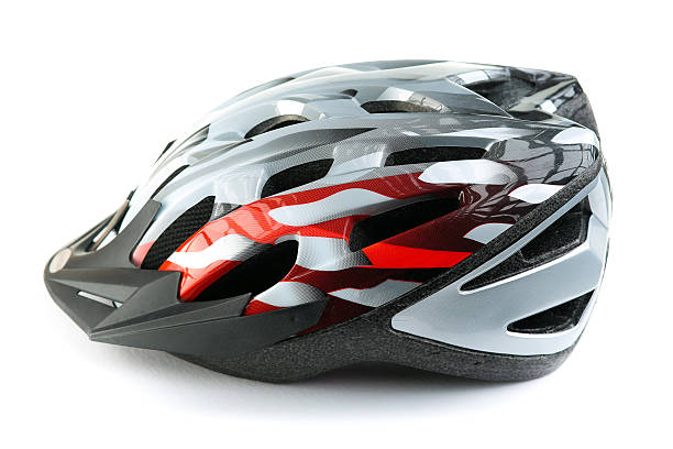 istock mountain bike helmet, isolated on white background 478781406