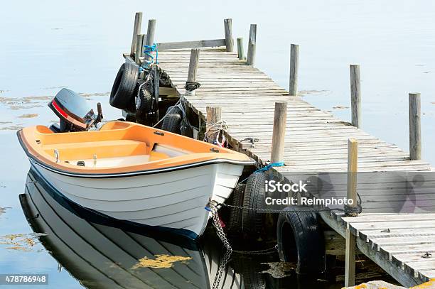 Boat By Bridge Stock Photo - Download Image Now - Car, Fishing Rod, 2015