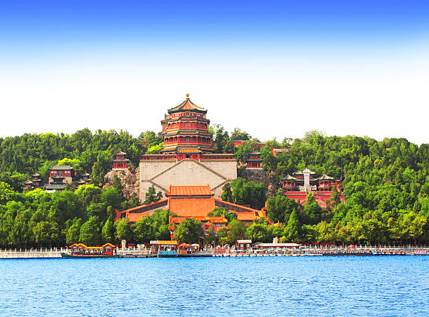 Summer Palace in Beijing, China stock photo