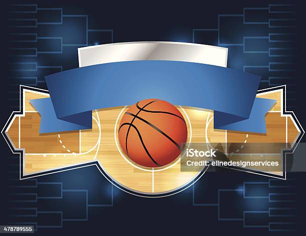 Vector Basketball Tournament Flyer Stock Illustration - Download Image Now - Basketball - Ball, Sports Bracket, Basketball - Sport