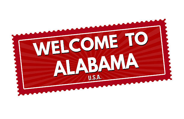 40+ Welcome To Alabama Sign Stock Illustrations, Royalty-Free Vector ...