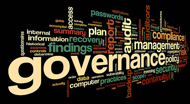 istock Governance and compliance in word tag cloud 478791652