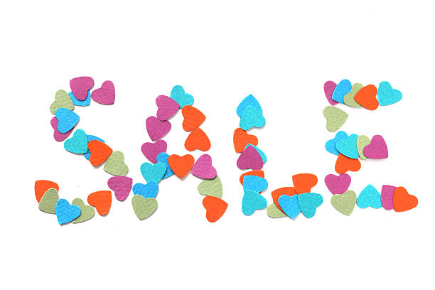 istock Paper hearts sale 478792039
