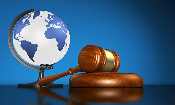 Global Justice And International Law Business stock photo
