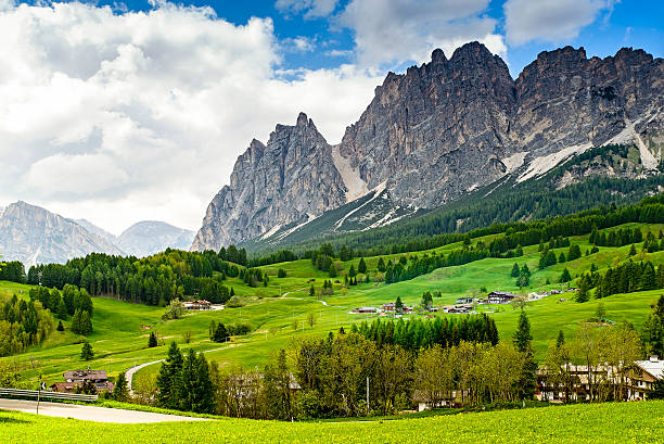 istock Alpine village in the Dolomite 478798192