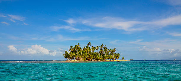 isla paraíso tropical de san blas archipiélago de panamá - panama caribbean culture san blas islands caribbean fotografías e imágenes de stock