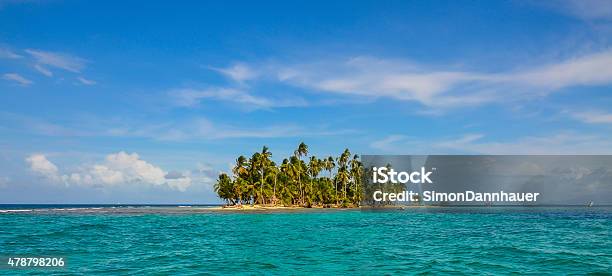 Paradise Tropical Island San Blas Archipelago In Panama Stock Photo - Download Image Now