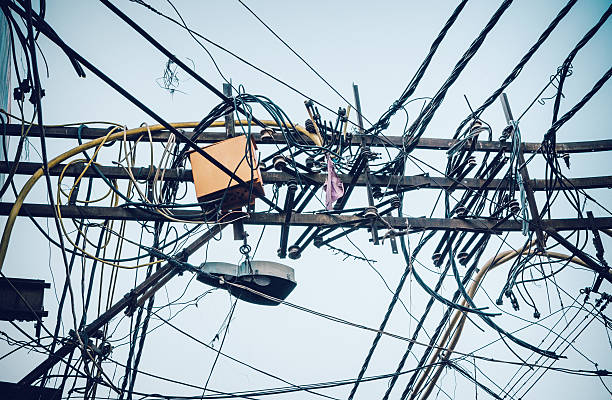 istock electric cables chaos in India 478803460